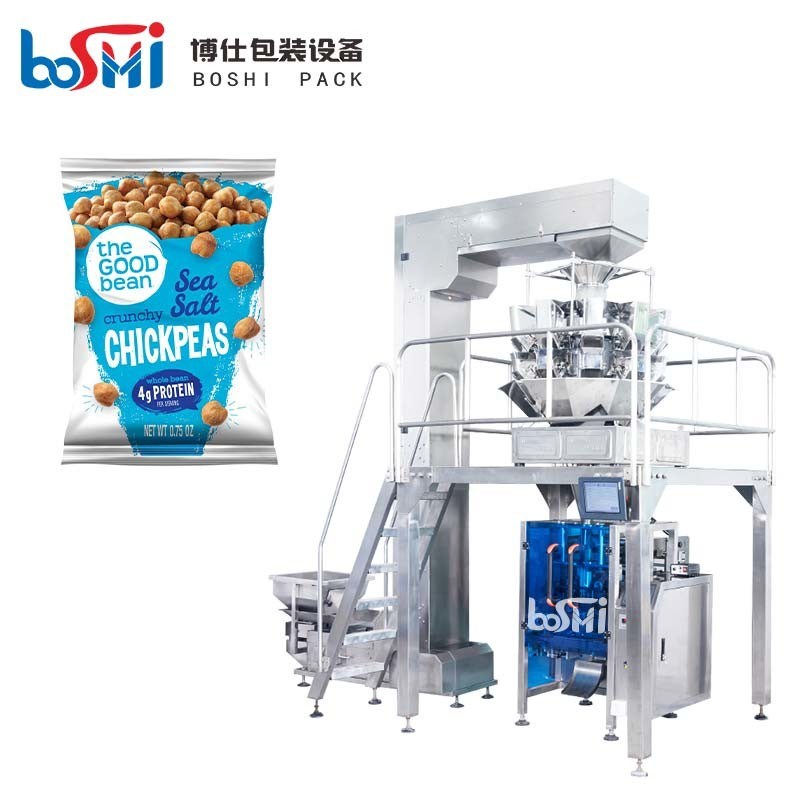 BOSHI Automatic Vertical Packing Machine For Granule Food Snack